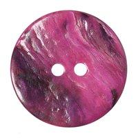 Hemline Button Code E 17.5mm Fuchsia by Groves 376904