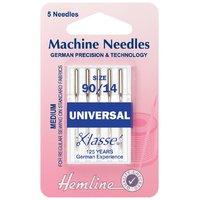 Hemline Universal Machine Needles Medium/Heavy 90/14 375383