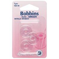 Hemline Plastic Bobbin Singer 375415