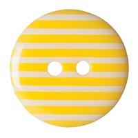 Hemline Button Code D 17.5mm Pack 4 Yellow by Groves 376792