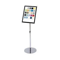 Heavyweight A3 Floor Standing Sign Holder with Bevel Magnetic Cover