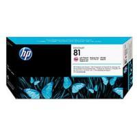 Hewlett Packard HP 81 Light Magenta Printhead and Printhead Cleaner