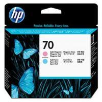 hewlett packard hp 70 light cyan and light magenta printhead c9405a