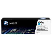 Hewlett Packard HP 201A Yield 1, 400 Pages Original Cyan LaserJet Toner