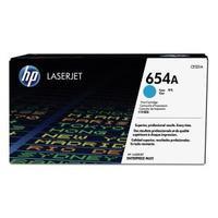 hewlett packard hp 654a yield 15000 pages cyan original laserjet toner