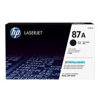 hewlett packard hp 87a yield 9 000 pages black original laserjet toner