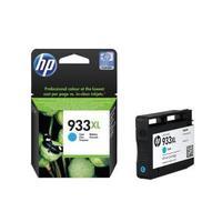 hewlett packard hp 933xl yield 825 pages cyan ink cartridge for