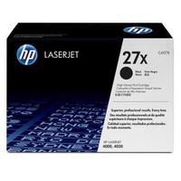 Hewlett Packard HP 27X Black Ultraprecise Print Cartridge Yield 10, 000