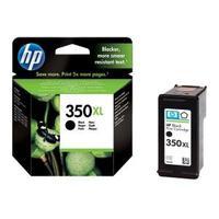 hewlett packard hp 350xl yield 1000 pages black inkjet print cartridge