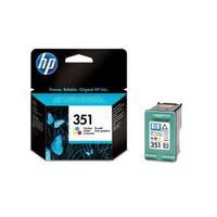 Hewlett Packard HP 351 Tri-Colour Inkjet Print Cartridge with Vivera
