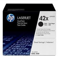 hewlett packard hp bundle 42x black smart print cartridge yield 20 000