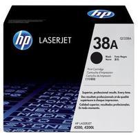 Hewlett Packard HP 38A Black Smart Print Cartridge Yield 12, 000 Pages
