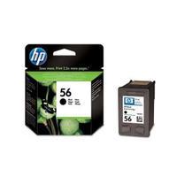 Hewlett Packard HP 56 Black InkJet Print Cartridge Yield 520 Pages