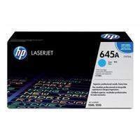 hewlett packard hp smart 645a yield 12 000 pages cyan print cartridge