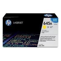 hewlett packard hp smart 645a yield 12 000 pages yellow print