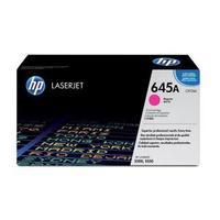 hewlett packard hp smart 645a yield 12 000 pages magenta print