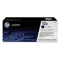 hewlett packard hp 12a yield 2 000 pages black print cartridge