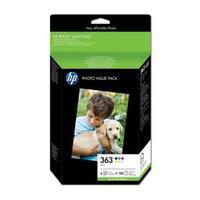 Hewlett Packard HP 363 Photo Value Pack with six Ink Cartridges 150