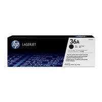 Hewlett Packard HP 36A Black Print Cartridge Yield 2, 000 Pages for