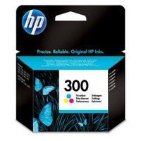 hewlett packard hp 300 yield 165 pages tri colour ink cartridge with