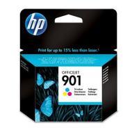 hewlett packard hp 901 tri colour cyan magenta yellow officejet ink