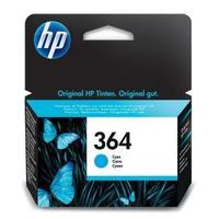 Hewlett Packard HP 364 Yield 300 Pages Cyan Ink Cartridge CB318EE