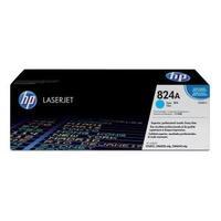 hewlett packard hp 824a cyan toner cartridge yield 21 000 with