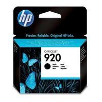 Hewlett Packard HP 920 Yield 420 Pages Black Officejet Ink Cartridge