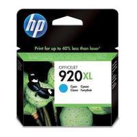 Hewlett Packard HP 920XL Yield 700 Pages Cyan Officejet Ink Cartridge