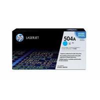 Hewlett Packard HP Smart 504A Yield 7, 000 Pages Cyan Print Cartridge