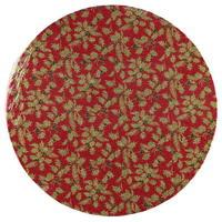 Heatons Holly Print 12 inch Cake Board