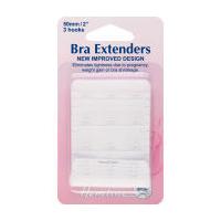 Hemline White Bra Extender 50mm