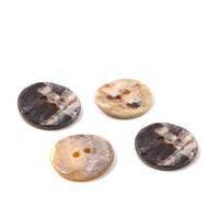 Hemline Natural Shell Mother of Pearl Button 4 Pack