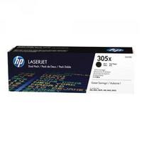 hewlett packard hp 305x black high yield laserjet toner cartridge pack