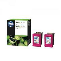 hewlett packard hp 300xl cyanmagentayellow high yield inkjet cartridge