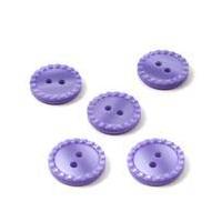 hemline lavender basic fancy edge button 5 pack