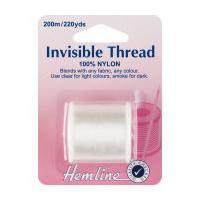 Hemline Nylon Invisible Thread 200 m