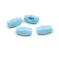 hemline blue basic barrel button 4 pack