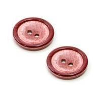 hemline wine basic knitwear button 2 pack