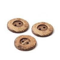 Hemline Assorted Novelty Wood Button 3 Pack