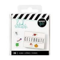 Heidi Swapp Holiday Icon Lightbox Inserts 20 Pack