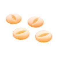 hemline orange basic fish eye button 4 pack