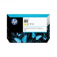 Hewlett Packard HP 80 Yellow Inkjet Print Cartridge C4848A