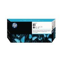 Hewlett Packard HP 81 Black Dye Printhead and Cleaner C4950A