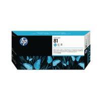 hewlett packard hp 81 cyan dye printhead and cleaner c4951a