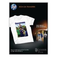 Hewlett Packard HP Iron-On A4 Transfer Pack of 12 170gsm C6050A