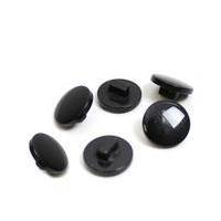 hemline black basic knitwear button 6 pack