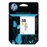 hewlett packard hp 38 yellow pigment inkjet print cartridge c9417a