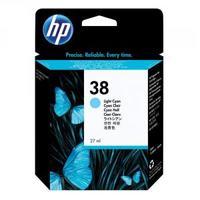 Hewlett Packard HP 38 Light Cyan Pigment Inkjet Cartridge C9418A