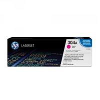 hewlett packard hp 304a magenta laserjet toner cartridge cc533a